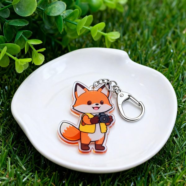 Chic, Fascinating Outlook with Custom Ripple Acrylic Keychains