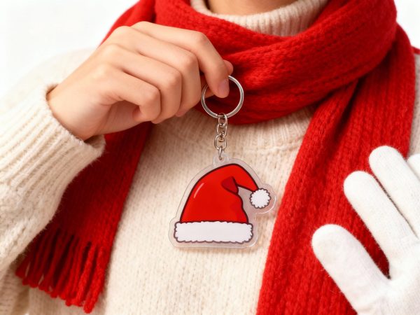 Chic, Fascinating Outlook with Custom Ripple Acrylic Keychains